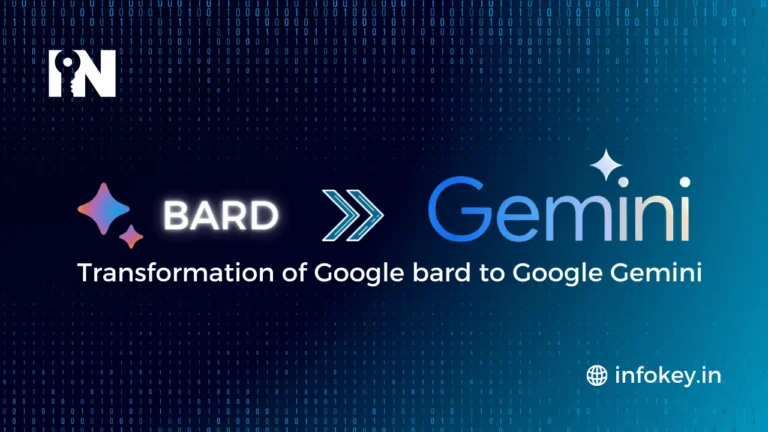 Transformation of Google bard to Google Gemini